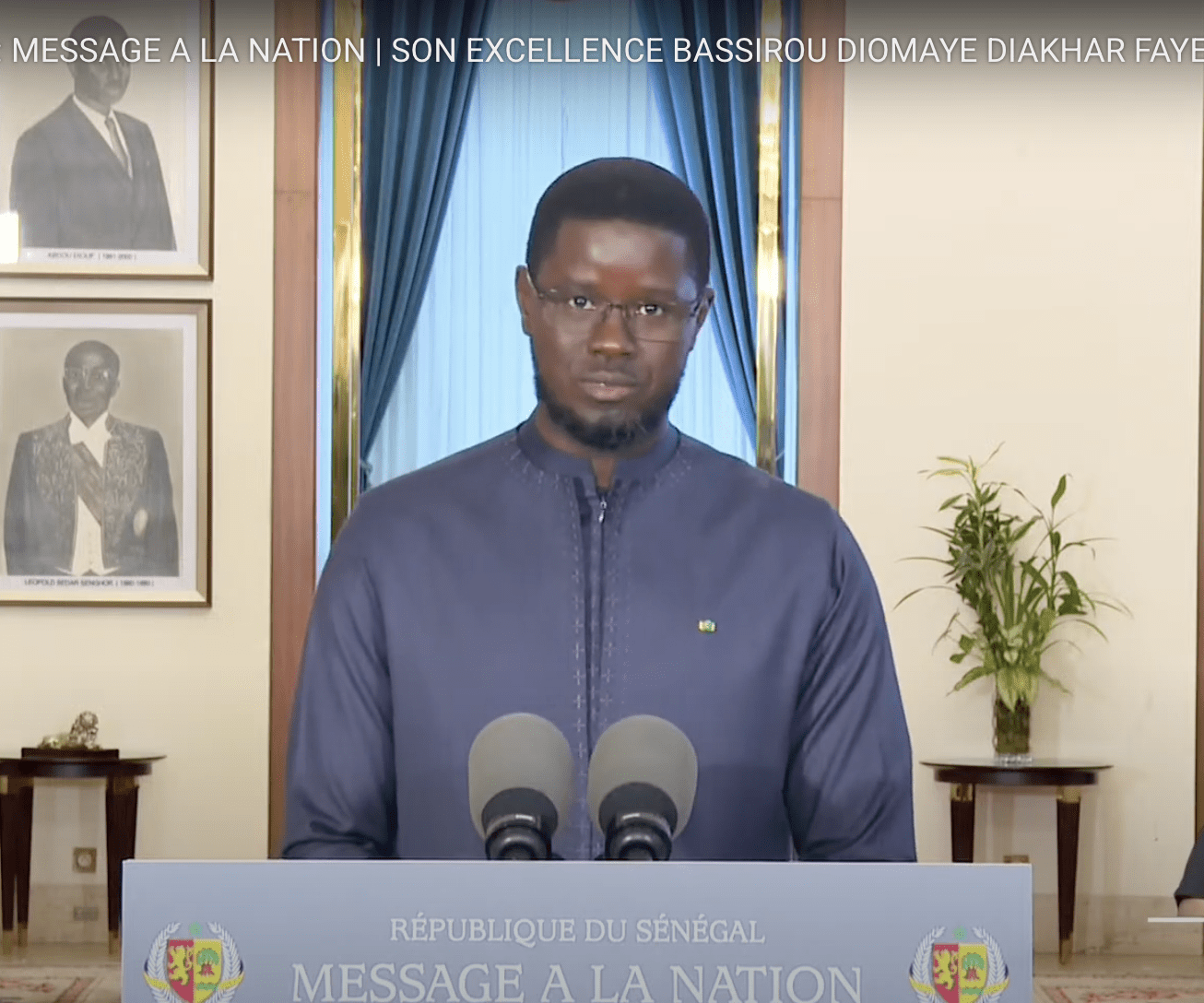 Le Président Diomaye Faye s'émeut de la vague de féminicides au pays - Mousso