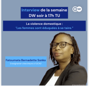 "Les femmes sont éduquées à se taire" - Mousso