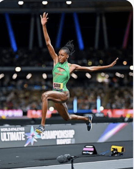  La Sénégalaise Saly SARR fait sauter les barrières au triple saut - Mousso